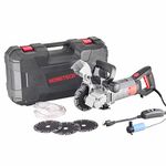 MONSTECH 135mm 5800W 5 Blade Electric Wall Chaser with Laser Guide Groove Cutting Machine Slotting Machine Line Infrared Sighting