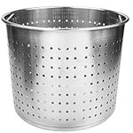 Angoily Steamer Basket Stock Pot Strainer Basket Insert Seafood Boil Pot Stainless Steel Boiling Basket with Handle Crawfish Crab Steamer Pot Pasta Cooker for Home Kitchen Crawfish Boiler