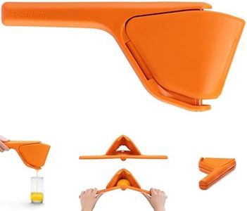 Dreamfarm Original Orange Fluicer Easy-Squeeze Fold-Flat Citrus Juicer - 11 Inch, Suits All Citrus