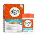 Align Probiotic, Bloating + Digestive Stress Relief, Probiotic for Women and Men with Ashwagandha, Helps Relieve Symptoms of IBS such as Bloating, Gas, and Abdominal Discomfort, 28 Capsules
