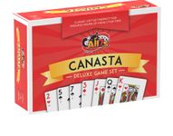 Deluxe Canasta Cards Set with Point Values, The Classic Card Game for Families and Adults on Game Night, Fun Games for 2 Players or More