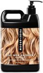 Pride and Groom The Non Shedder | Dog Grooming Shampoo For Doodles and Dogs that Do Not Shed | Tearless All Natural Body Wash with Essential Oils & Coat-Specific Ingredients that Enhance Shine – 128oz