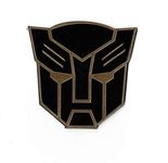 The Logo Man Transformer Optimus Prime 3D Car Acrylic Bike Sticker Type Logo Decal Emblem (Multicolour) , Pack of 1