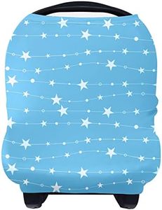 Yoofoss Nursing Cover Breastfeeding Scarf - Baby Car Seat Covers, Infant Stroller Cover, Carseat Canopy for Girls and Boys