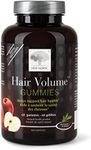 New Nordic Hair Volume Gummies | With Biotin for Healthy Hair Skin & Nails | Swedish Made | 60 Count (Pack of 1)