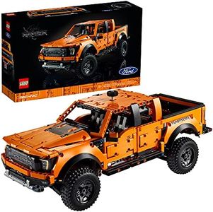 LEGO Technic Ford F-150 Raptor 42126 Building Kit; Enjoy a Rewarding Project; New 2021 (1,379 Pieces), Multicolor