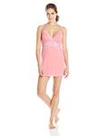 Jezebel Women's Bliss Chemise, Coral Pink, Medium