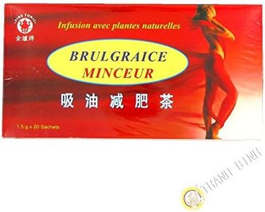 Fine Tonic Thé amincissant BRULE GRAISSE 20x1,5g Sri Lanka - Pack de 3 pcs