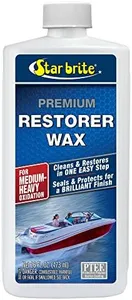 STAR BRITE Premium Restorer Wax - For Heavy to Medium Oxidation - 16 OZ (086016)