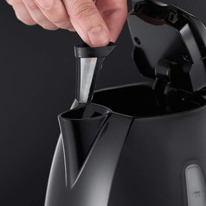 Russell Hobbs 1.7L Cordless Kettle – Fast Boil, Black, Anti-Scale Filter