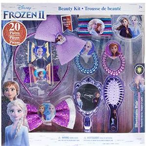 Townley Girl Disney Frozen Kit di Accessori per Capelli per Ragazze, dai 3 Anni in su (20 Pezzi)