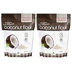 Sukrin Organic Defatted Coconut Flour 400g Twin Pack