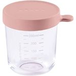 Glass Conservation Jar 250ml - Vintage Pink