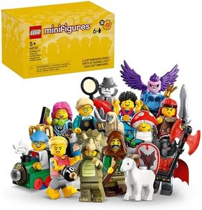 LEGO Minifigures Series 25 6 Pack, Mystery Blind Box, Includes 6 Surprise Minifigures, Collectible Gift for Boys, Girls and Kids Ages 5 and Up, 66763