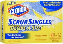 Clorox Scrubsingles Decide-A-Size, 