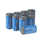 Amazon Basics 10-Pack of CR123A 3 V Lithium Batteries