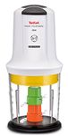 Tefal Extra Chop 6-in-1 Multi Chopper, Mixer, Plastic, White, MQ723140