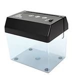 Powershred Mini Paper Shredder,Electric Portable Deskside Paper Shredder,Documents Paper Cutting Tool Credit Card Office Home Desktop Stationery for Paper Bills Receipts