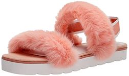 Rampage Women's Avery Slide Sandal, Blush, 6 UK