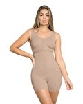 Leonisa Sculpting Body Shaper with Built-In Back Support Bra