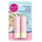 eos Birthday Cake Smooth Lip Balm, 8g, 2 Pack