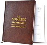 SaltWrap Sunrise Manifesto: Daily Morning Guided Journal for Gratitude, Mindfulness, Wellness, Self Care for Women & Men – 5 Minute Reflection Journal