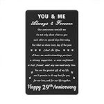 29th Anniversary Card Gifts for Him