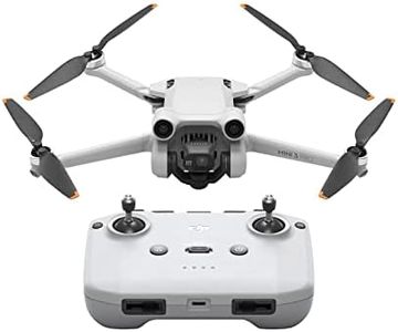 DJI Mini 3 Pro, Lightweight Foldable Camera Drone with 4K/60fps Video, 48MP, 34 Mins Flight Time, Less than 249 g, Front, Rear and Downward Obstacle Avoidance, Return to Home, Drone for Beginners, Gray