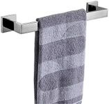 Flybath Towel Rail Bar Short Single Layer SUS 304 Stainless Steel Mirror Polished Bathroom Towel Holder Shelf Wall Mounted, 40 cm / 15.7 inches