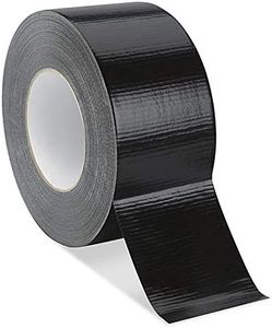 Premium ANI-SAFE Black Duct Tape, Gaffa, Duck, 50 Meters, 50mm Wide, 1 Roll of 50m x 50mm, Heavy Duty, DIY, Cloth UV waterproof