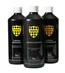 PROTEX Convertible Soft Top Care Kit with Canvas Cleaner/Restorer (Black)/Waterproofer - 1Ltr.