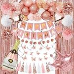 Rose Gold Birthday Party Decoration