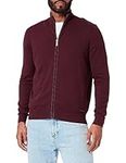 bugatti Men's Cardigan, Blackberry-