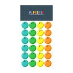 PAPERZIP - Bowling Balls – 48 Stickers for Children, Teachers, Parents, Birthdays