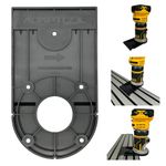 Router Guide Rail Adaptor compatible with Dewalt Trimmer for Plunge Saw Track DCW604NT DCW600N D26204K