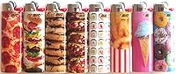 BIC Foodie Series Lighters Lot of 8