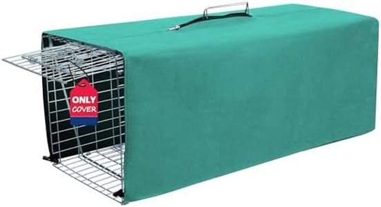 Trap Cage Cover, 32” Small Animal Trap Cover for 1 Door Humane Hidden Trap Cage, Heavy Duty Animal Trap Cover-(only Cover)