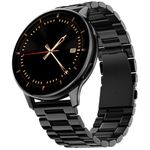 Noise Vortex Plus 1.46 AMOLED Display, AoD BT Calling, Sleek Metal Finish, 7 Days Battery Life, All New OS and with 100+ Watch Faces & Health Suite (Elite Black)