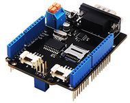 Seeed Studio CAN-Bus Shield V2 Compatible with Arduino for Controller and Transceiver, Adopts MCP2515 and MCP2551.