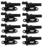 MSD 826883 Coils, Blk, Round, 14 and up GM V8, 8-Pk