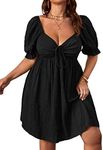 SOLY HUX Womens Plus Size Summer Dr