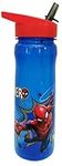 Marvel Official Spider-Man Kids Water Bottle by Polar Gear - 600ml Spiderman Water Bottle for Kids Made From Polypropylene - Blue and Red