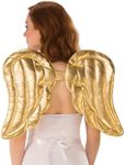 Gold Angel Wings, Multicolor, One Size