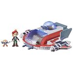 Star Wars The Crimson Firehawk, 17-Inch Star Wars Ship with 2 Star Wars Action Figures, Star Wars Toys, Preschool Toys for 3 Year Old Boys & Girls