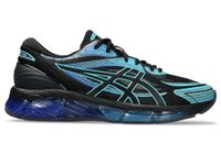 ASICS Men's Gel-Quantum 360 VIII Sneaker, Black/Aquarium, 11 UK