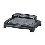 Wonderchef Smoky Grill Non-Stick Electric Barbeque(BBQ) with Adjustable Stand| Wide Grill Tray, Grills Veggies, Paneer, Chicken, Kebabs, Fish |Smoke Free Griller, Frying, Tandoori Maker for Indoor, Outdoor, Camping, Parties| Portable, Sleek & Compact, Lightweight Appliance| 1650 Watt| 1 Year Warranty