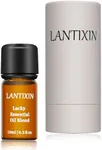 Lantixin Lucky Essential Oil Blend 0.3 Oz Aromatherapy Oils for Relaxation Stress Relief Premium Grade Blend with Cedar, Lavender, Cistus Aromatherapy Essential Oil for Diffusers