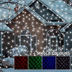 EAMBRITE Christmas Snow Projector – LED Holiday Light Display