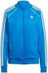 adidas Originals Women's Adicolor Classics Super Star Track Jacket, Bluebird, Small