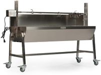 Rotisserie Grill Roaster w/ Windscr